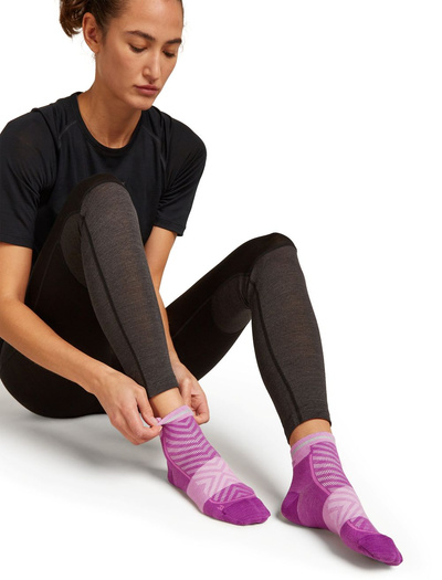 Skarpety damskie Icebreaker merino Run+ Ultralight Mini