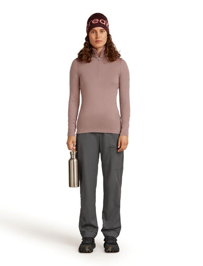 Koszulka damska z długim rękawem merino Icebreaker 200 Oasis LS Half Zip
