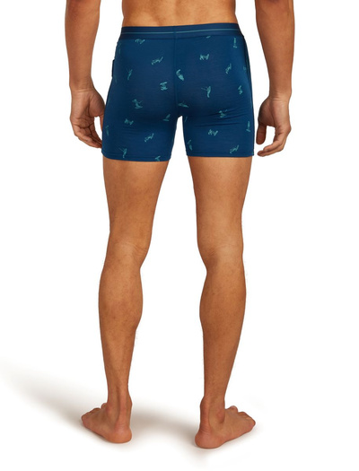 Majtki męskie bokserki 150 Icebreaker Anatomica Boxers Snow Day