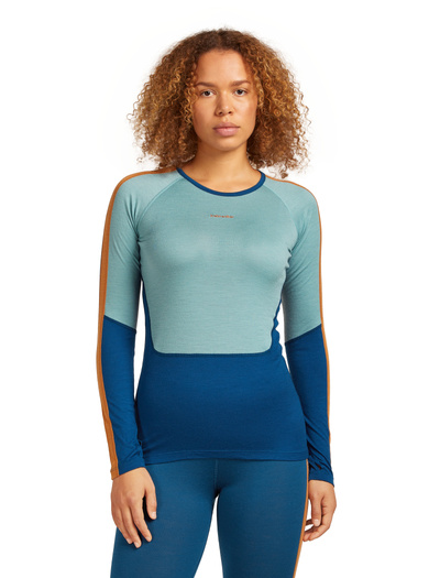Koszulka damska z długim rękawem merino Icebreaker Merino 200 Oasis+ LS Crewe