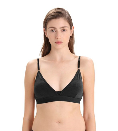 Biustonosz Icebreaker merino 150 Siren Bra BLACK