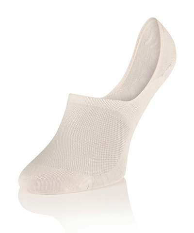 Skarpetki stopki Brubeck MERINO WOOL unisex kremowy