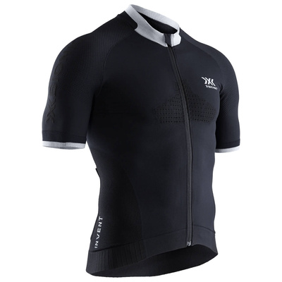 Koszulka męska z krótkim rękawem X-BIONIC INVENT 4.0 BIKE RACE ZIP