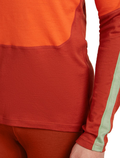 Koszulka męska narciarska merino Icebreaker Merino 200 Oasis+ LS Crewe