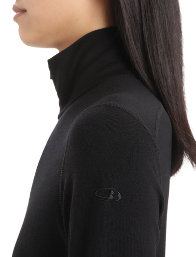Koszulka damska z długim rękawem merino Icebreaker 260 Tech LS Half Zip 