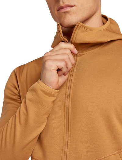 Bluza męska z kapturem merino Icebreaker 560 RealFleece Elemental LS Zip