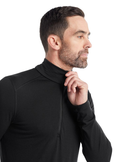 Koszulka męska z długim rękawem Icebreaker 200 Oasis LS Half Zip