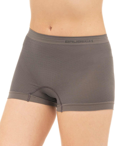 Majtki damskie bokserki Brubeck Base Layer szary