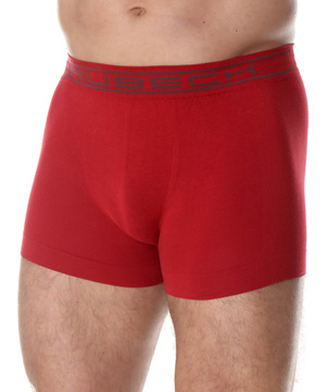 Majtki męskie bokserki Brubeck classic COMFORT COTTON czerwony
