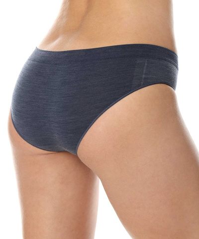 Majtki damskie biodrówki Brubeck merino COMFORT WOOL granatowy