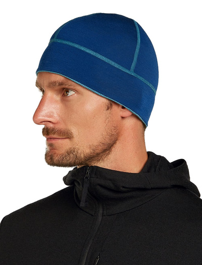 Czapka merino Icebreaker unisex 260 Waffle Knit Rever Beanie