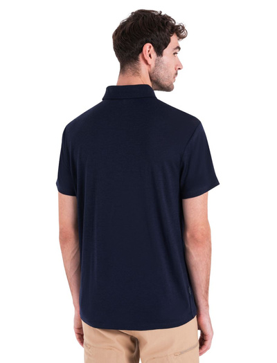 Koszulka męska z krótkim rękawem merino Icebreaker 150 Tech Lite SS Polo