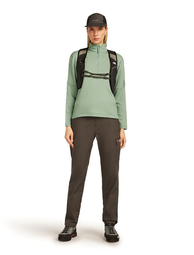 Bluza damska merino Icebreaker 360 Realfleece Elem LS Half Zip