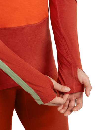 Koszulka męska narciarska merino Icebreaker Merino 200 Oasis+ LS Crewe