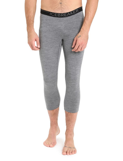 Legginsy męskie merino Icebreaker 200 Oasis 3/4 Leggings