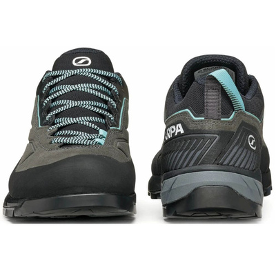 Buty podejściowe damskie skórzane Scarpa Rapid XT GTX kolor SHARK-AQUA