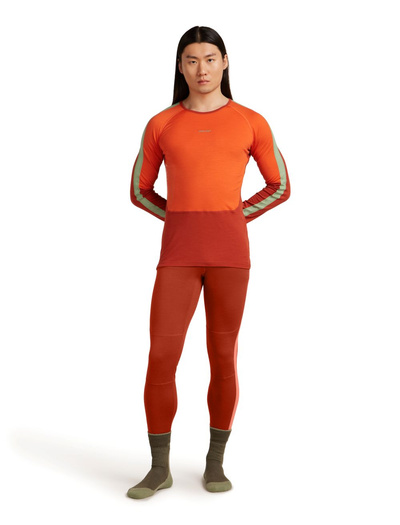 Koszulka męska narciarska merino Icebreaker Merino 200 Oasis+ LS Crewe