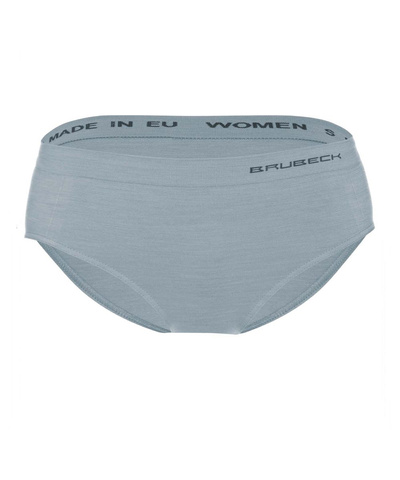 Majtki damskie biodrówki classic Brubeck merino COMFORT WOOL popielaty