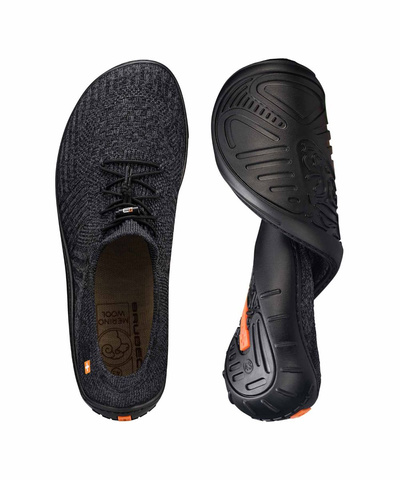 Buty minimalistyczne męskie Brubeck Barefoot MERINO - grafitowy