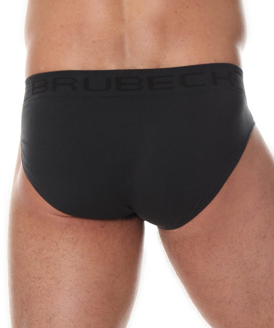 Majtki męskie slipy Brubeck classic COMFORT COTTON grafitowy