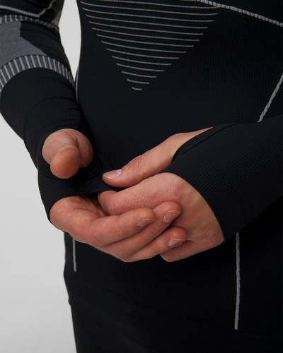 Koszulka męska z długim rękawem X-Bionic Energy Accumulator zip LIGHT4.0