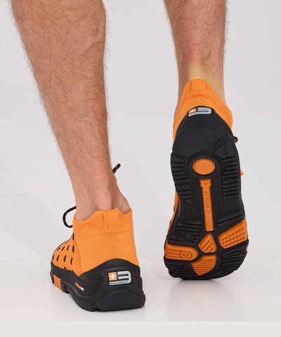 Buty turystyczne męskie Brubeck TREK MERINO - pomarańczowy 