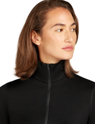Koszulka damska z długim rękawem merino Icebreaker 200 Oasis LS Half Zip
