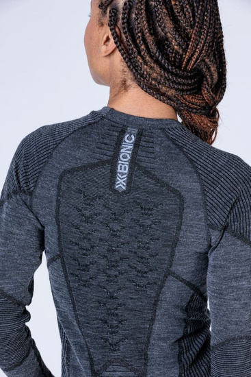 Koszulka damska z długim rękawem X-Bionic Symbio Merino
