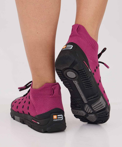 Buty turystyczne damskie Brubeck TREK MERINO - fuksjowy