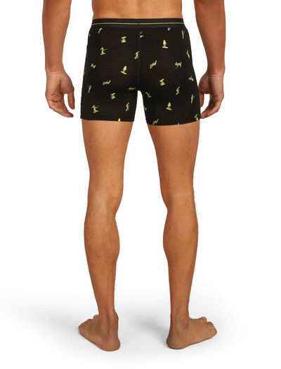Majtki męskie bokserki 150 Icebreaker Anatomica Boxers Snow Day