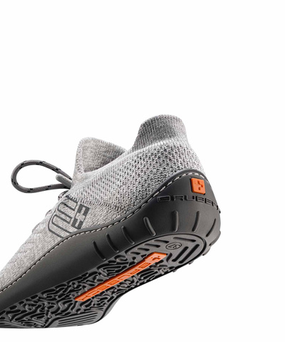 Buty minimalistyczne damskie Brubeck Barefoot MERINO - szary