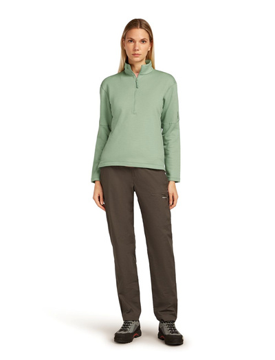 Bluza damska merino Icebreaker 360 Realfleece Elem LS Half Zip