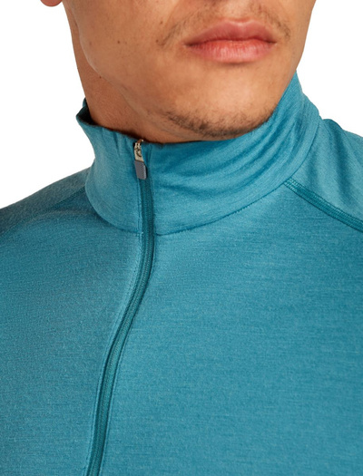 Koszulka męska z długim rękawem merino Icebreaker 200 Oasis LS Half Zip