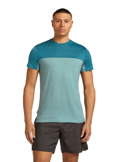 Koszulka męska z krótkim rękawem merino Icebreaker 125 Cool-Lite Sphere SS Tee Colour Block