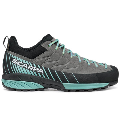 Buty podejściowe damskie skórzane Scarpa Mescalito GTX kolor MIDGRAY-AQUA