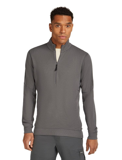 Bluza męska Icebreaker 260 Waffle Knit Wander LS Half Zip