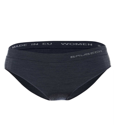 Majtki damskie biodrówki Brubeck merino COMFORT WOOL granatowy