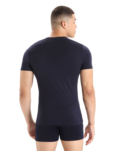 Koszulka męska z krótkim rękawem merino Icebreaker 150 Anatomica SS Crewe