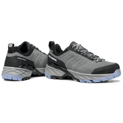 Buty trekkingowe damskie skórzane Scarpa Rush Trail GTX kolor SMOKE