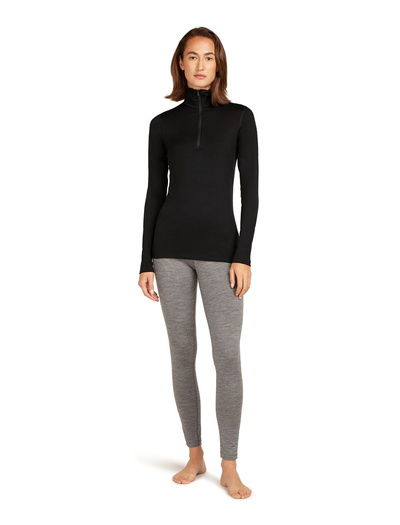 Koszulka damska z długim rękawem merino Icebreaker 200 Oasis LS Half Zip
