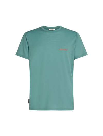 Koszulka męska z krótkim rękawem merino Icebreaker 150 Tech Lite SS Tee IB Wordmark