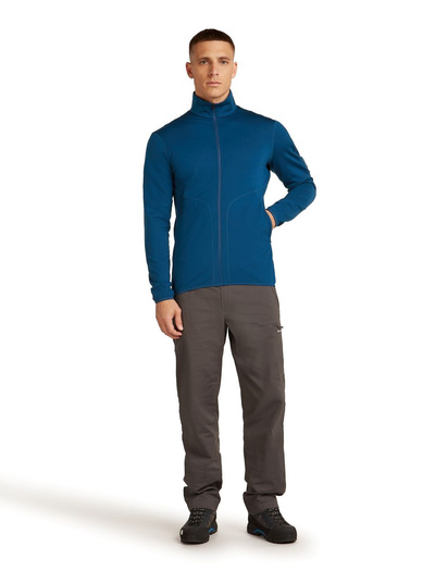 Bluza męska merino Icebreaker 560 RealFleeceTM Elemental LS Zip