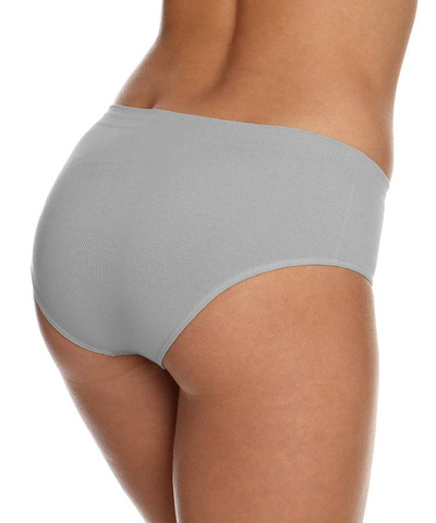 Majtki damskie Brubeck z wysokim stanem Classic COMFORT COTTON szary