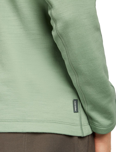 Bluza damska merino Icebreaker 360 Realfleece Elem LS Half Zip
