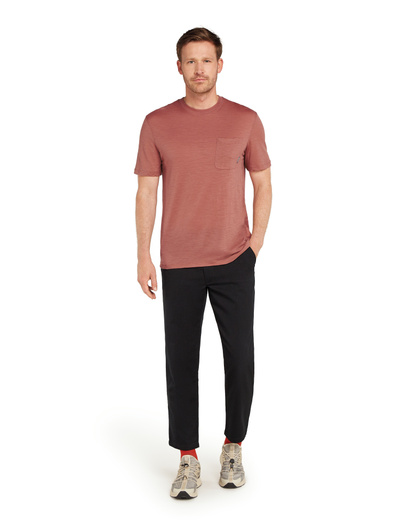 Koszulka męska z krótkim rękawem Icebreaker Tech Lite III Relaxed Pocket Tee