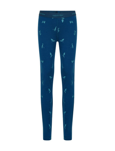 Legginsy junior merino Icebreaker 200 Oasis Snow Day
