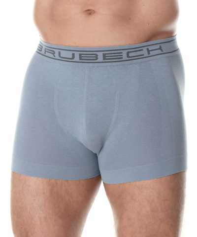 Majtki męskie bokserki Brubeck classic COMFORT COTTON stalowy