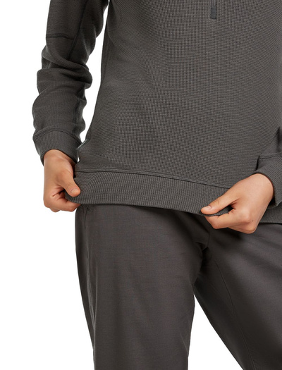 Bluza damska merino Icebreaker 260 Waffle Knit Wander LS Half Zip