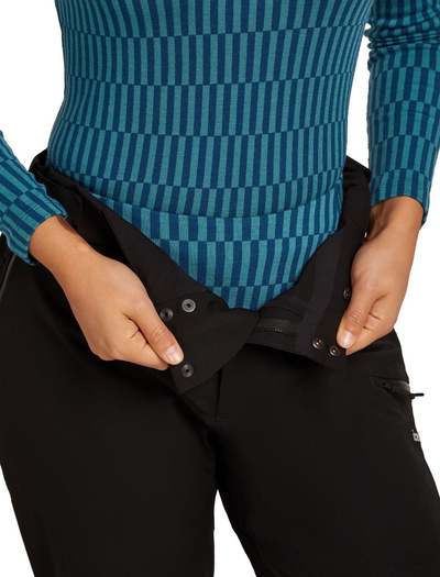 Legginsy narciarskie damskie Icebreaker 260 Vertex High Rise Legg