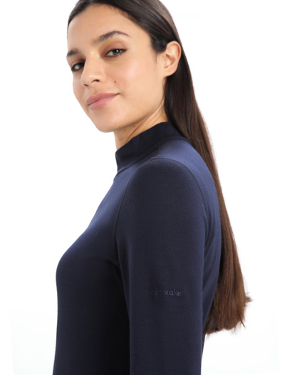 Koszulka damska z długim rękawem merino Icebreaker 260 Tech Turtleneck
